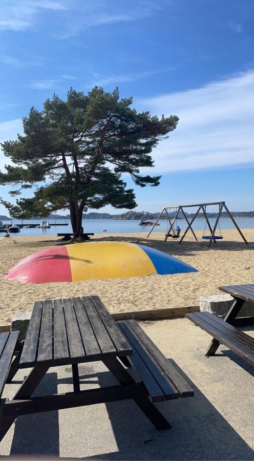 Nybygd Feriebolig Rett Ved Strand Til Leie! Kristiansand Exterior foto